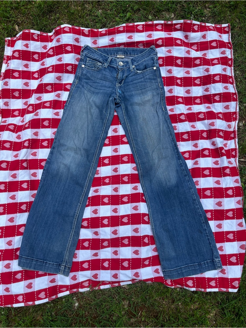 Ariat Women's Blue Flared Jeans